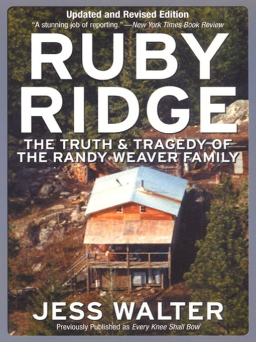 Title details for Ruby Ridge by Jess Walter - Wait list